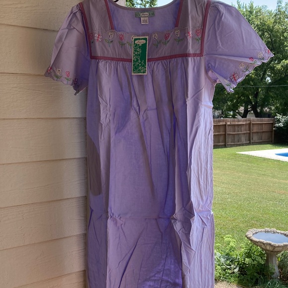 Japna Dresses Nwt Cotton Short Sleeve House Dress Poshmark
